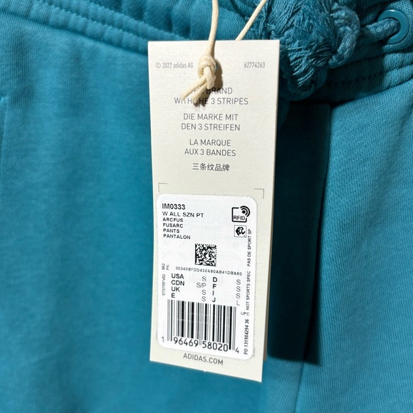 NWT Adidas All Szn Fleece Pants - Picture 6 of 15